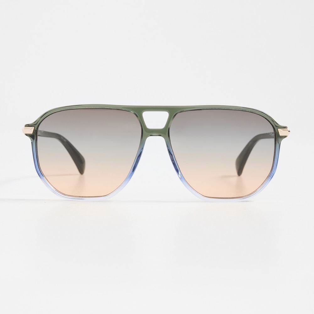 rag & bone Acetate Aviator Sunglasses LIKE NEW